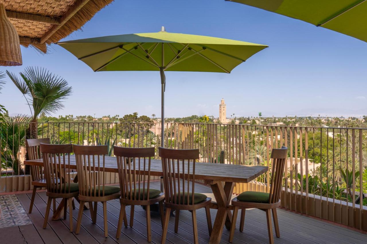 Hotel Jadali & Spa Маракеш Екстериор снимка A patio umbrella