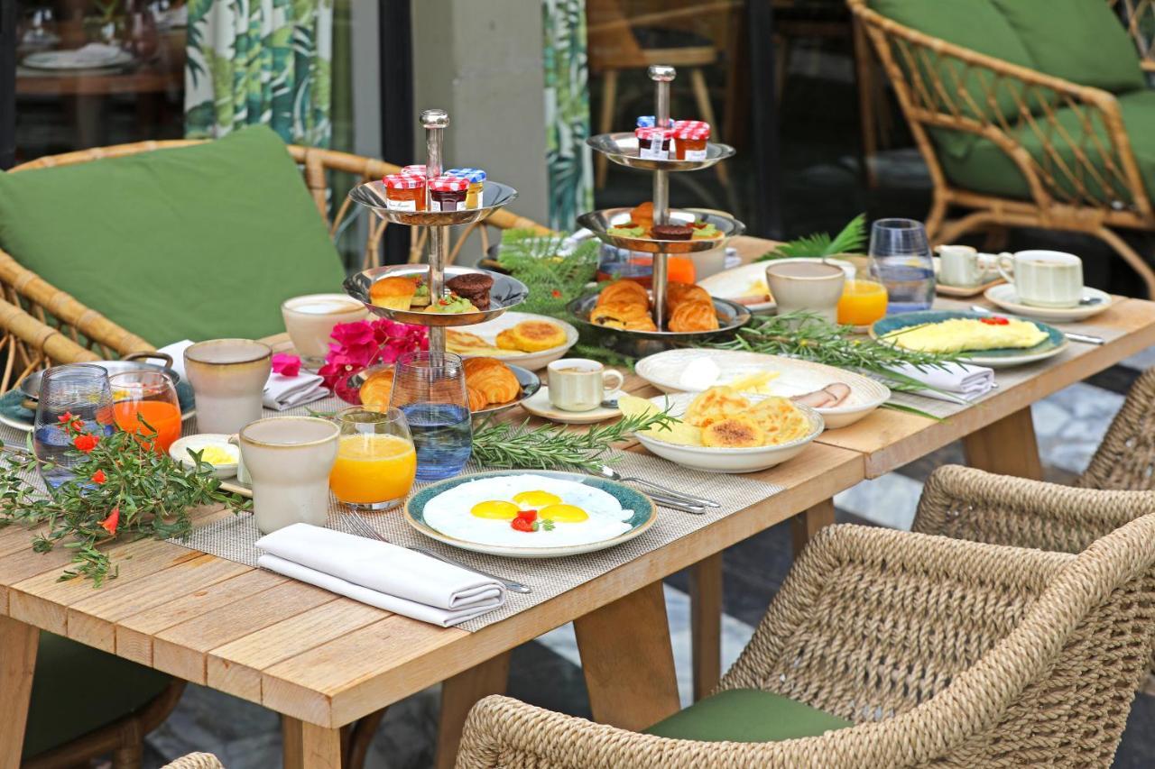 Hotel Jadali & Spa Маракеш Екстериор снимка A breakfast table